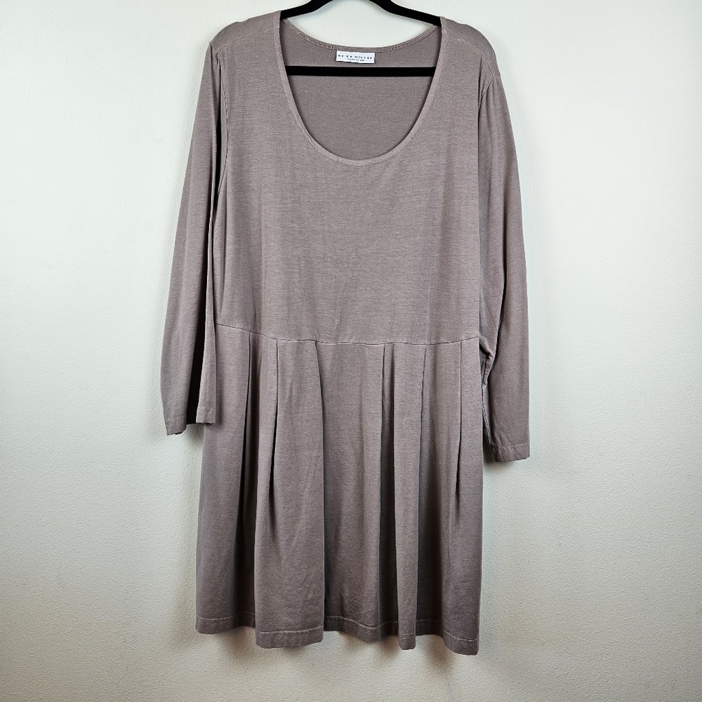 Bryn Walker bamboo organic cotton dress Size XS Oversized Lagenlook